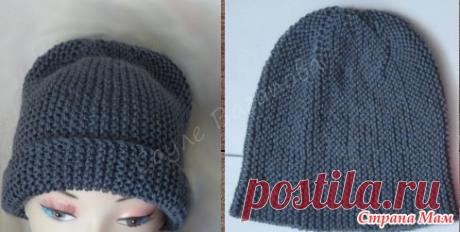 Шапка-бини с ушками (он-лайн) - Вяжем вместе он-лайн - Страна Мам