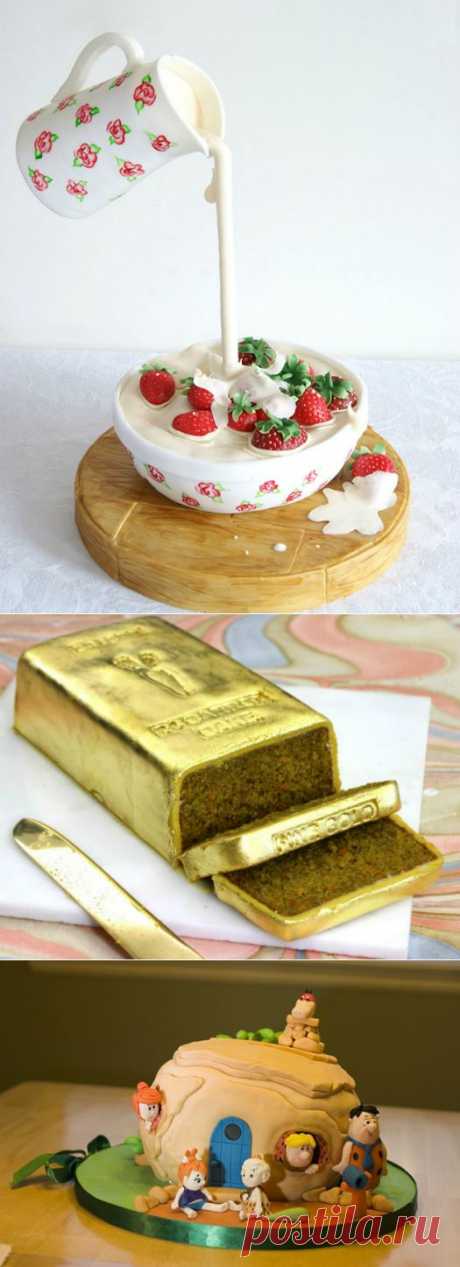 20 произведений кондитерского искусства