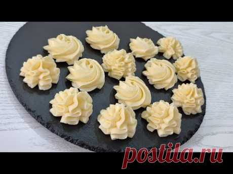 СМЕТАННЫЙ заварной крем! Вкуснее крема ПЛОМБИР! Стабильный крем без сливок и желатина!