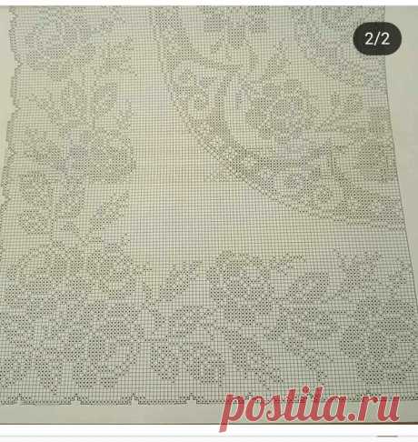 Салфетка крючком