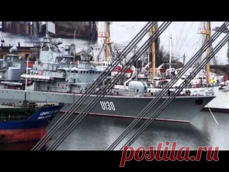 Корабли ВМС Украины в порту Одесса,фрегат&quot;Гетьман Сагайдачний&quot;,ракетный катер &quot;Прилуки&quot;