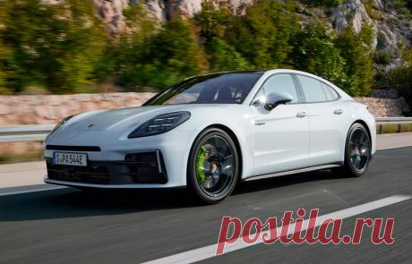 Porsche Panamera E-Hybrid 2024 - фото, цена, салон