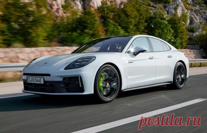 Porsche Panamera E-Hybrid 2024 - фото, цена, салон