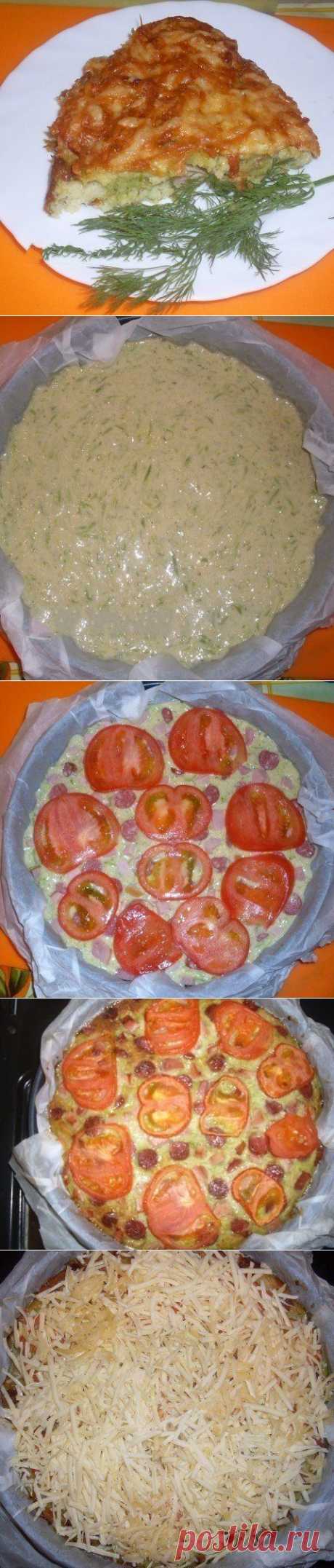 Кабачковый пирог - запеканка