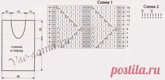 Ажурная розовая майка