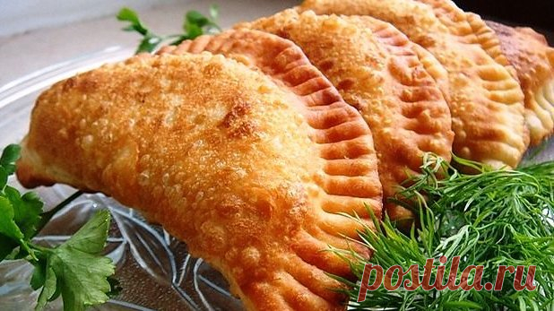 Быстрые чебуреки: никакой возни с тестом!