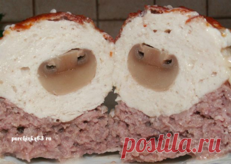 Мясные шарики с сюрпризом *Танго втроем*