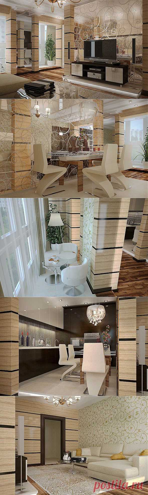 Перепланировка двухкомнатной квартиры в Санкт-Петербурге | Интерьер и Дизайн