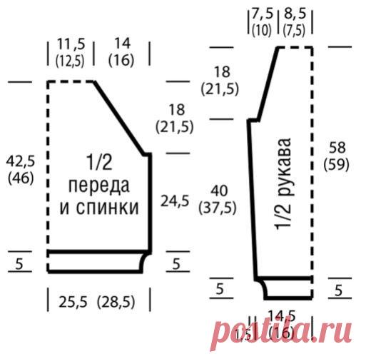 Джемпера и пуловеры реглан с ромбами спицами – 6 моделей со схемами и описанием — Пошивчик одежды