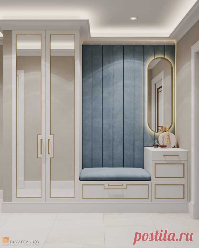 Фото: Прихожая - Дизайн квартиры в ЖК «Пять Звезд», 97 кв.м.