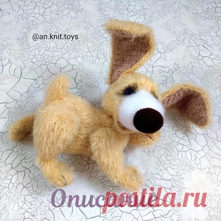 Собака Бусик амигуруми. Схемы и описания для вязания игрушек крючком! Бесплатный мастер-класс от Анастасии @an.knit.toys по вязанию собаки по имени Бусик. Для изготовления вязаной крючком игрушки автор использовал пряжу…