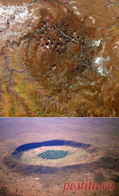 Самые большие кратеры, оставленные метеоритами — Наука и жизнь