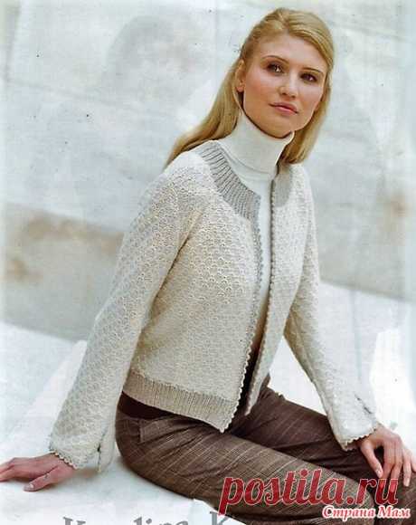 Стиль от Шанель. Жакет спицами. - ВЯЗАНАЯ МОДА+ ДЛЯ НЕМОДЕЛЬНЫХ ДАМ - Страна Мам