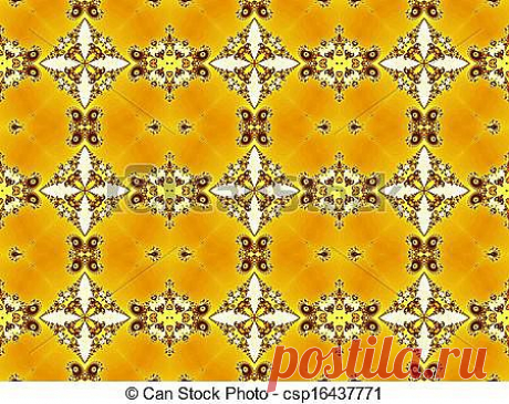 Stock Illustrations of Seamless fractal pattern - Digtal computer graphic -... csp16437771 -  Search EPS Clipart, Drawings, Illustration, and Vector Graphics Images
