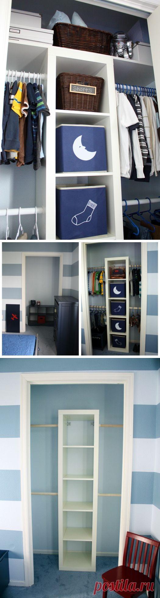 Большой шкаф из стеллажа "Экспедит" (Diy) / Мебель / ВТОРАЯ УЛИЦА