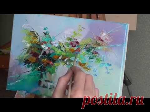 Урок живописи. Пишем мастихином натюрморт. | Уроки живописи