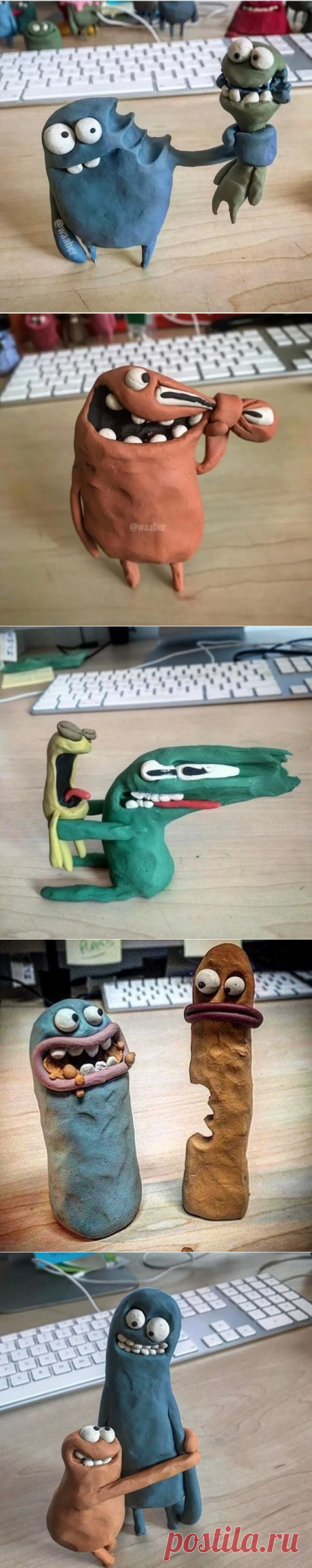 Веселые пластилиновые флешбеки