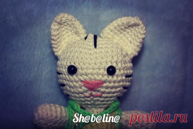 Котик крючком
