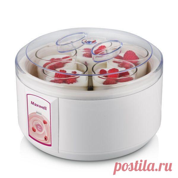 Йогуртница Maxwell 1430MW(W)
1 450 руб.

PTC-технология нагрева +
Мощность (Вт) 15
Объем (всех стаканчиков в сумме) 1 л
Световой индикатор работы +
Стаканчики для йогурта 5 стеклянных с защитной крышкой