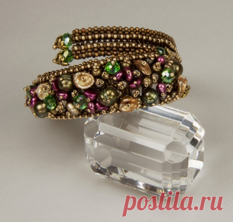 Retro Bubbles Cuff / PDF-файл - Etsy Россия