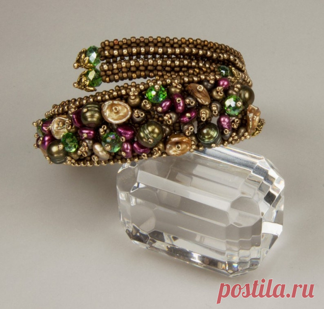 Retro Bubbles Cuff / PDF-файл - Etsy Россия