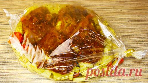 Запеченный картофель с курицей в рукаве: Простой и вкусный ужин в духовке. | Яйцо Ашот | Дзен