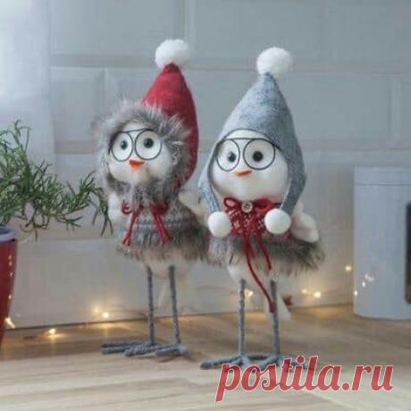 Пташки – чудовий зимовий декор своїми руками. Ідеї, лекала та секрет виготовлення лапок – Самотужки