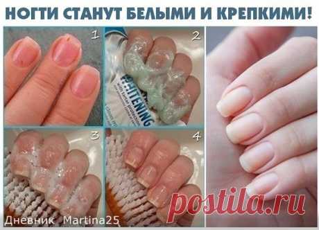ДЕЛАЕМ ПАСТУ, ЧТОБЫ НОГТИ БЫЛИ КРЕПКИМИ И УХОЖЕННЫМИ