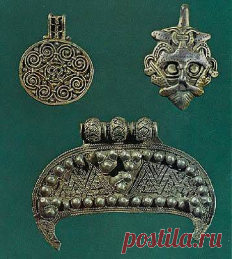 Ювелирная техника зерни и скани.