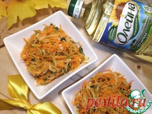 Салат с морковью и редькой 