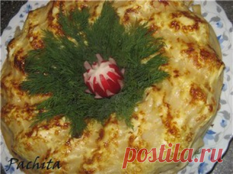 Макаронная запеканка &quot;Тарантелла&quot; с мясным фаршем и овощами