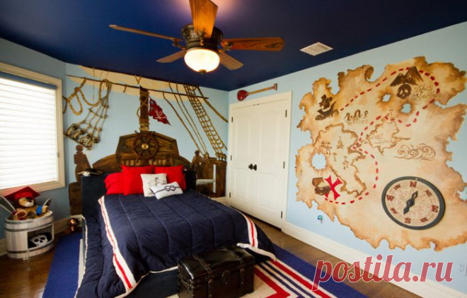 (+•) тема - Красивый потолок в детской | МОЯ КВАРТИРА