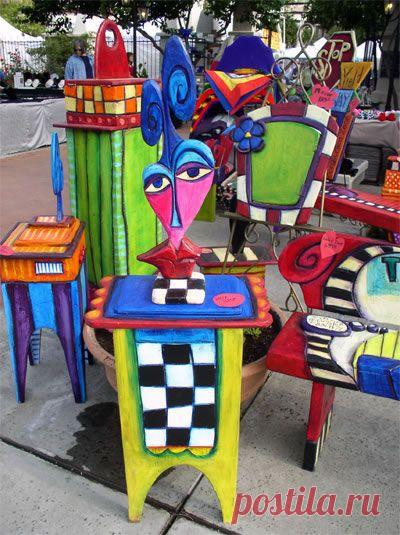 FUN painted furniture | THINGS I LIKE