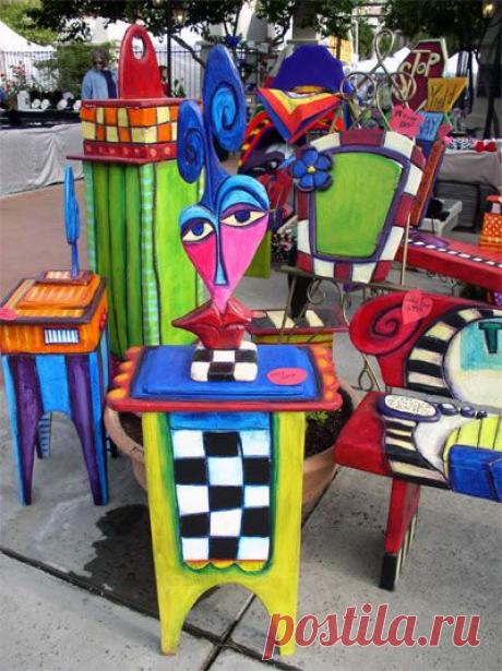 FUN painted furniture | THINGS I LIKE