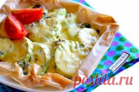 Кабачки с чесноком в духовке - пошаговый рецепт с фото: как приготовить