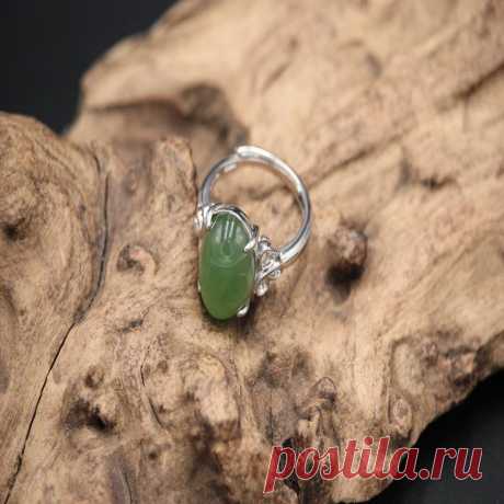 Chalcedony ring-925 Sterling Silver Ring-Chalcedony | Etsy
