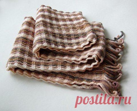 Мужской шарф крючком, 17 простых и сложных моделей с описанием