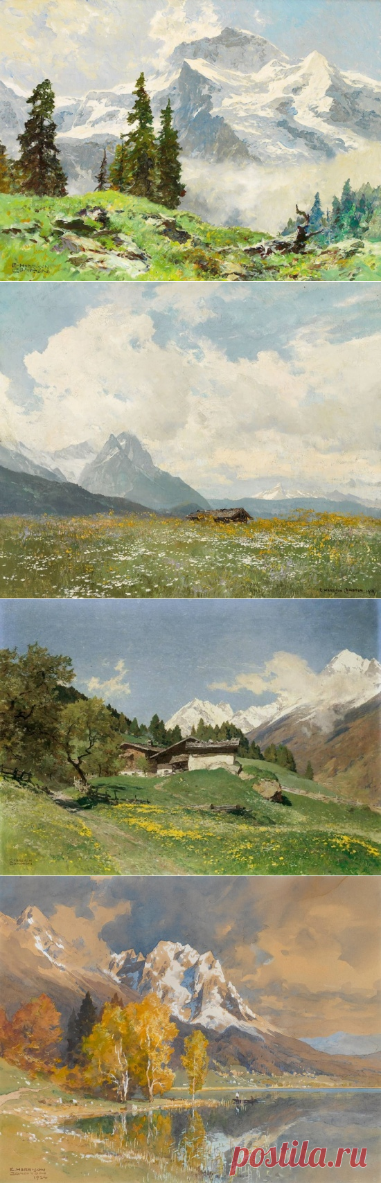 Художник Эдвард Теодор Комптон (Edward Harrison Compton). Картины