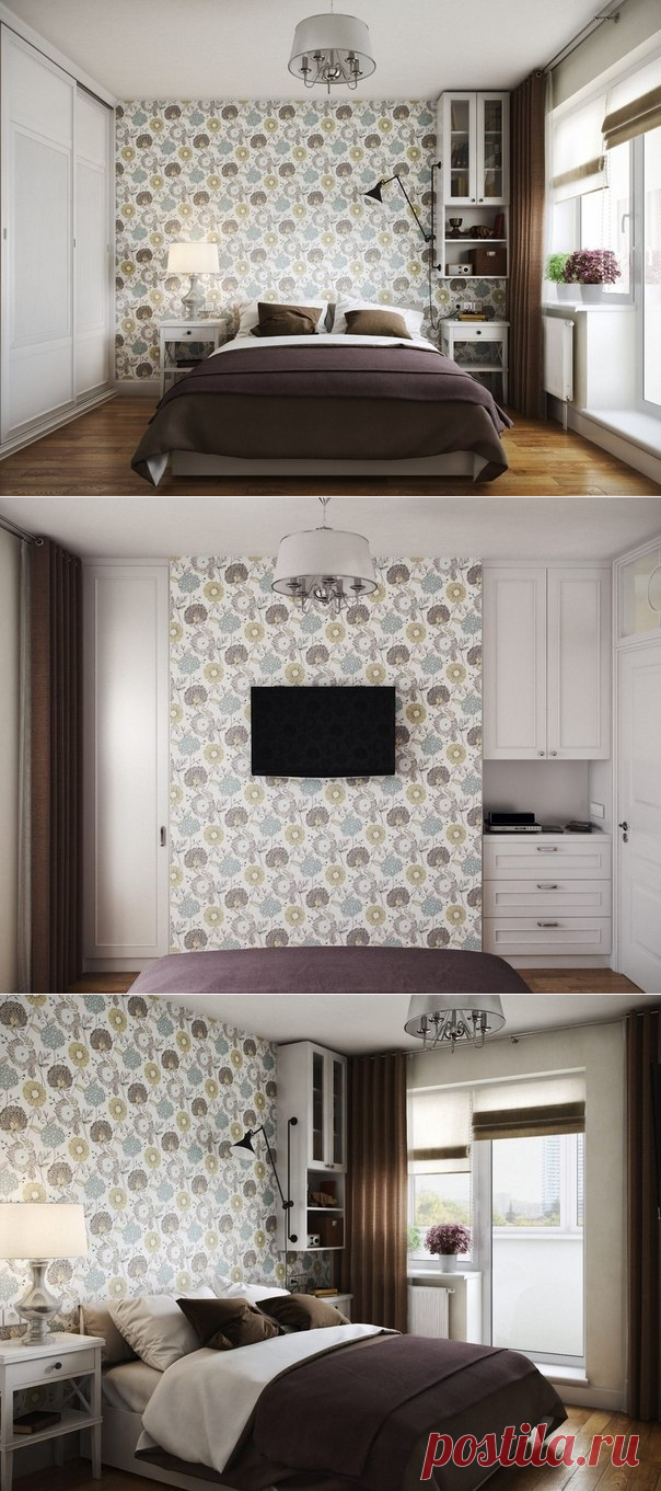 Дизайн уютной однокомнатной квартиры 40 кв. метров - Дизайн интерьеров | Идеи вашего дома | Lodgers