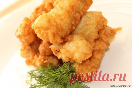 Пивной кляр для жарки любой рыбы