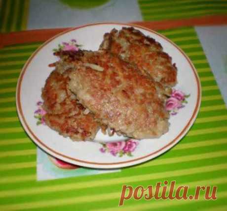 Котлеты с картофелем