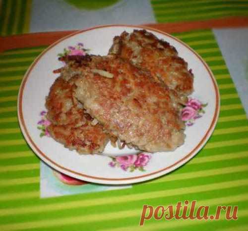 Котлеты с картофелем