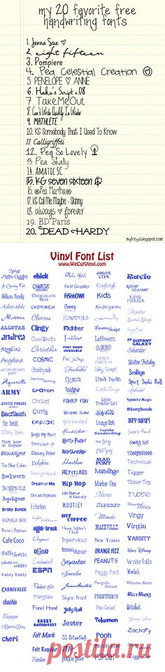 PPbN Fabulous Fonts в Pinterest