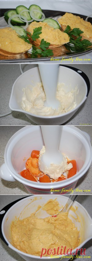 Намазывалка со вкусом красной рыбы/Сайт с пошаговыми рецептами с фото для тех кто любит готовить