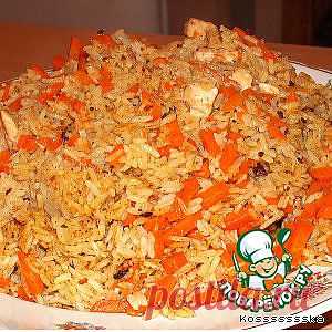 Плов с курицей - кулинарный рецепт