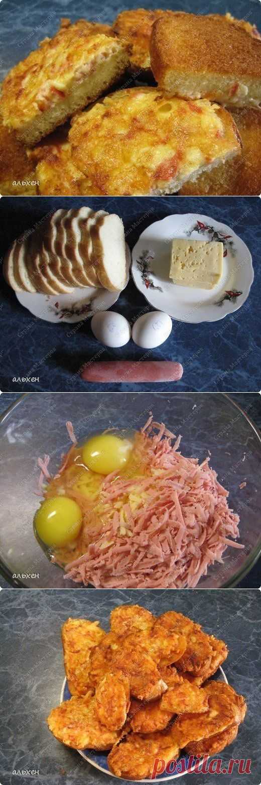 Гренки необычные, но очень вкусные!