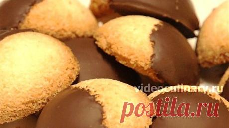 Кокосовое печенье Макарун - Видеокулинария.рф - видео-рецепты Бабушки Эммы | Видеокулинария.рф - видео-рецепты Бабушки Эммы