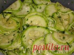 Маринованные кабачки | Простые кулинарные рецепты с фотографиями