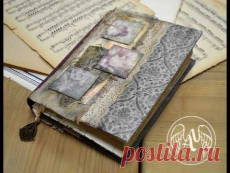 Артбуки и блокноты микс медиа Mixed Media своими руками. Видео мастер класс Натальи Жуковой