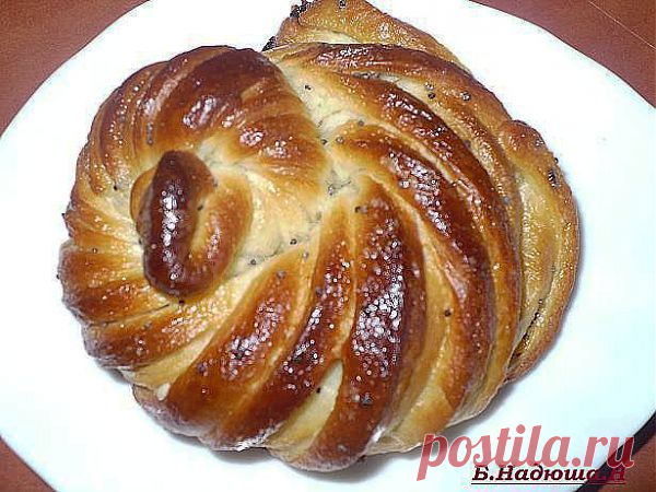 Крученые плюшки (способы формовки плюшки - пошагово).